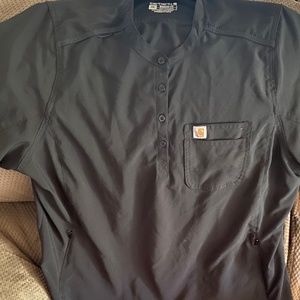 Carhartt Cross-Flex Force Women's Banded Collar Scrub Top